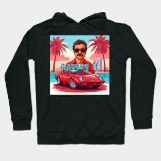 Magnum pi car ferrari Hoodie